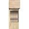Ekena Millwork Balboa Block Rough Sawn Bracket w/ Offset Brace, Douglas Fir, 8"W x 22"D x 22"H BKT0806X22X22BOA05RDF - alternate 4